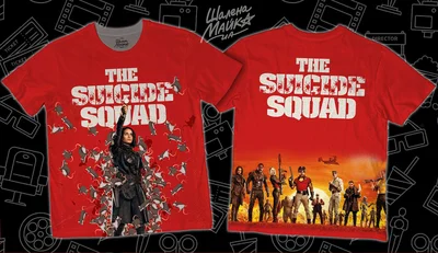 Футболки с полной запечаткой: отряд самоубийц - Крысолов 